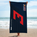Red Bull Racing x Max Verstappen Rectangle Beach Towel – TANTN19904