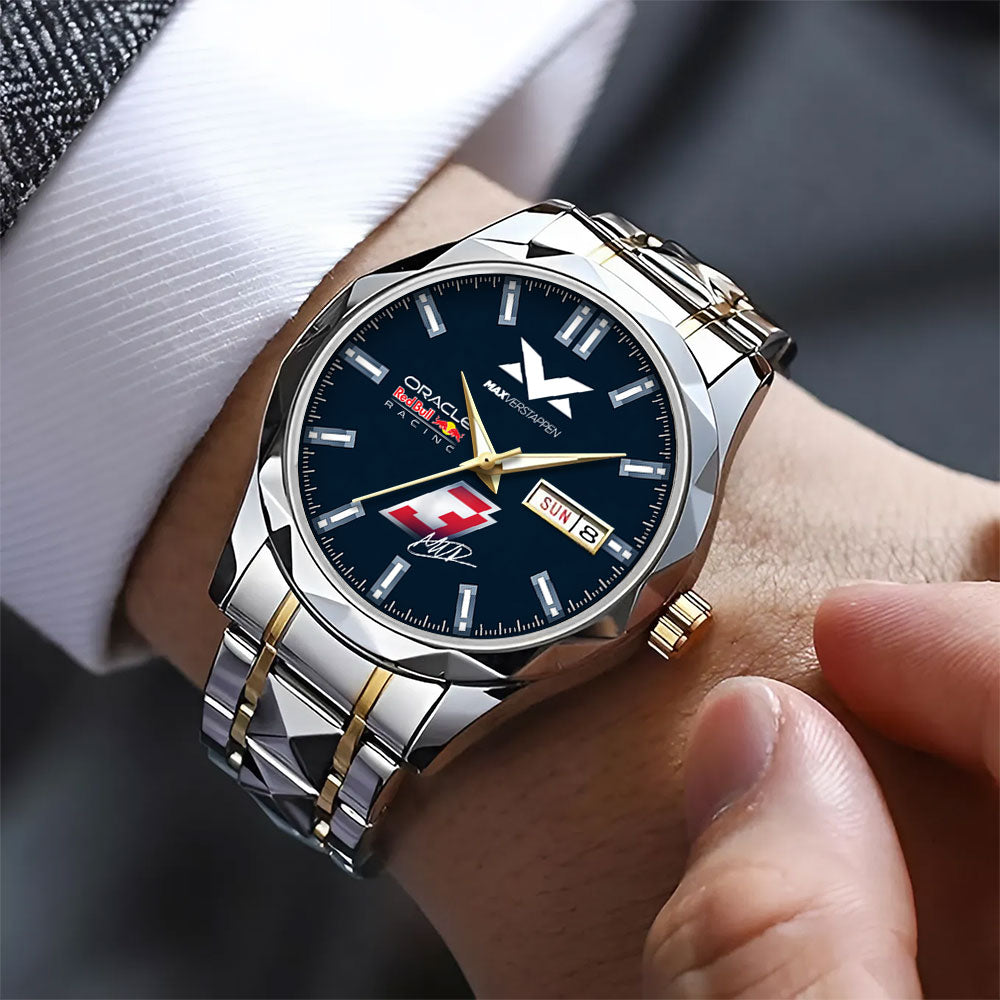 Red Bull Racing x Max Verstappen Alloy Luxury Quartz Watch – TANTN21900