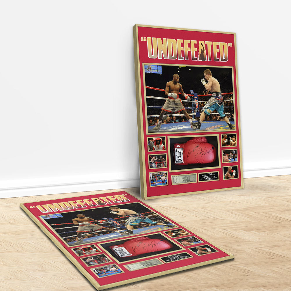 Ricky Hatton Rectangle Canvas With Inner Frame – TMTHU1022