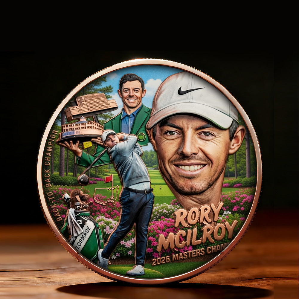 Masters Tournament x Rory McIlroy 2026 Champion Commemorative Coin – TMTHU5104