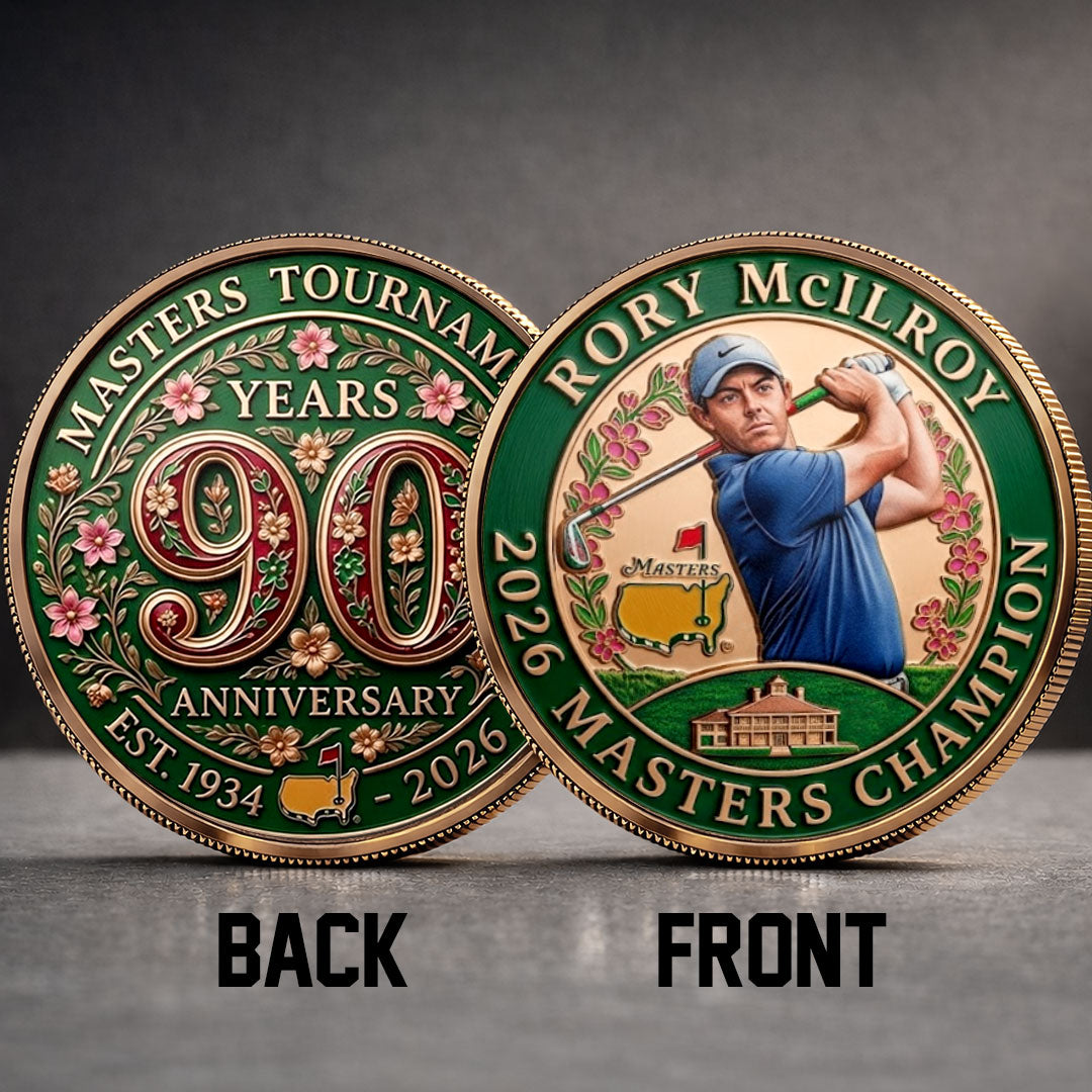 Masters Tournament x Rory McIlroy 2026 Champion Commemorative Coin – TMTHU5106