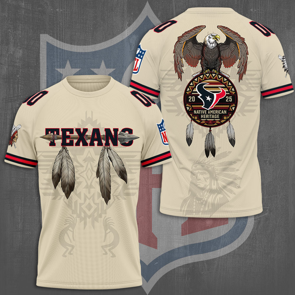 Houston Texans x Native American Heritage 3D Apparel – TMTHU962