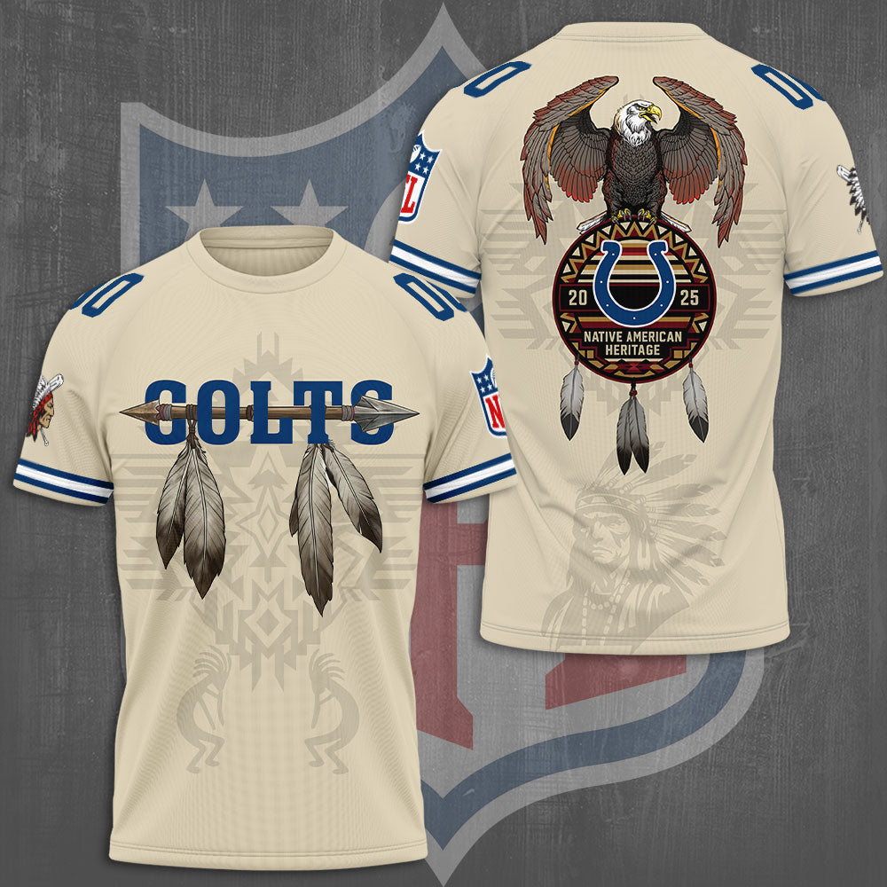 Indianapolis Colts x Native American Heritage 3D Apparel – TMTHU963