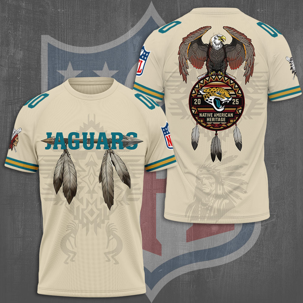 Jacksonville Jaguars x Native American Heritage 3D Apparel – TMTHU964