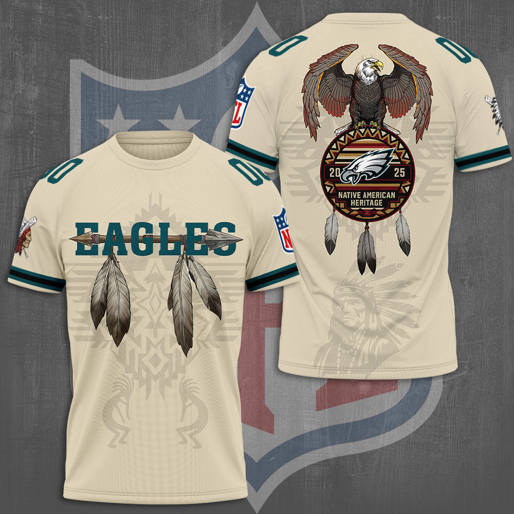 Philadelphia Eagles x Native American Heritage 3D Apparel – TMTHU971