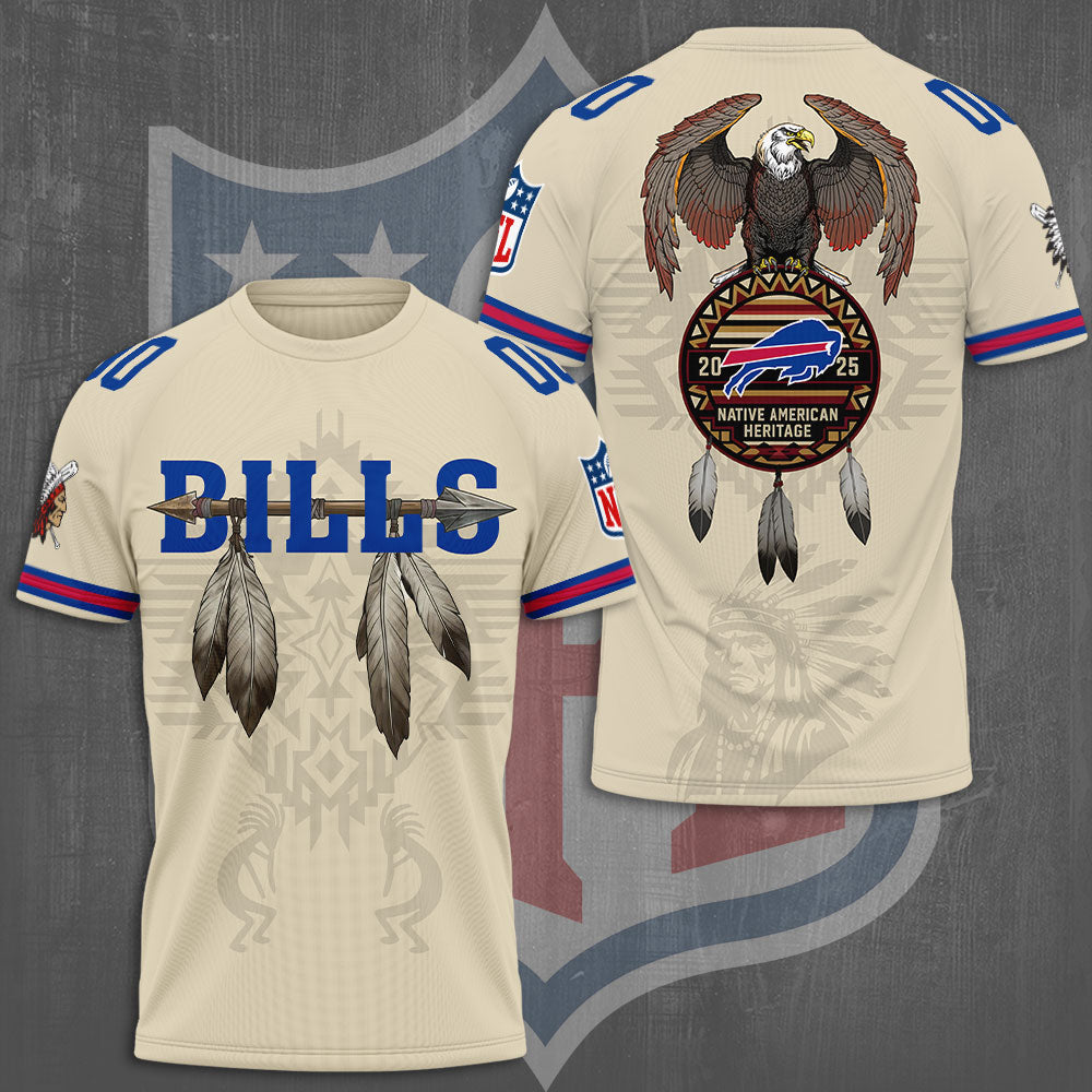 Buffalo Bills x Native American Heritage 3D Apparel – TMTHU954