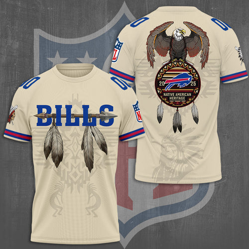 Buffalo Bills x Native American Heritage 3D Apparel – TMTHU954