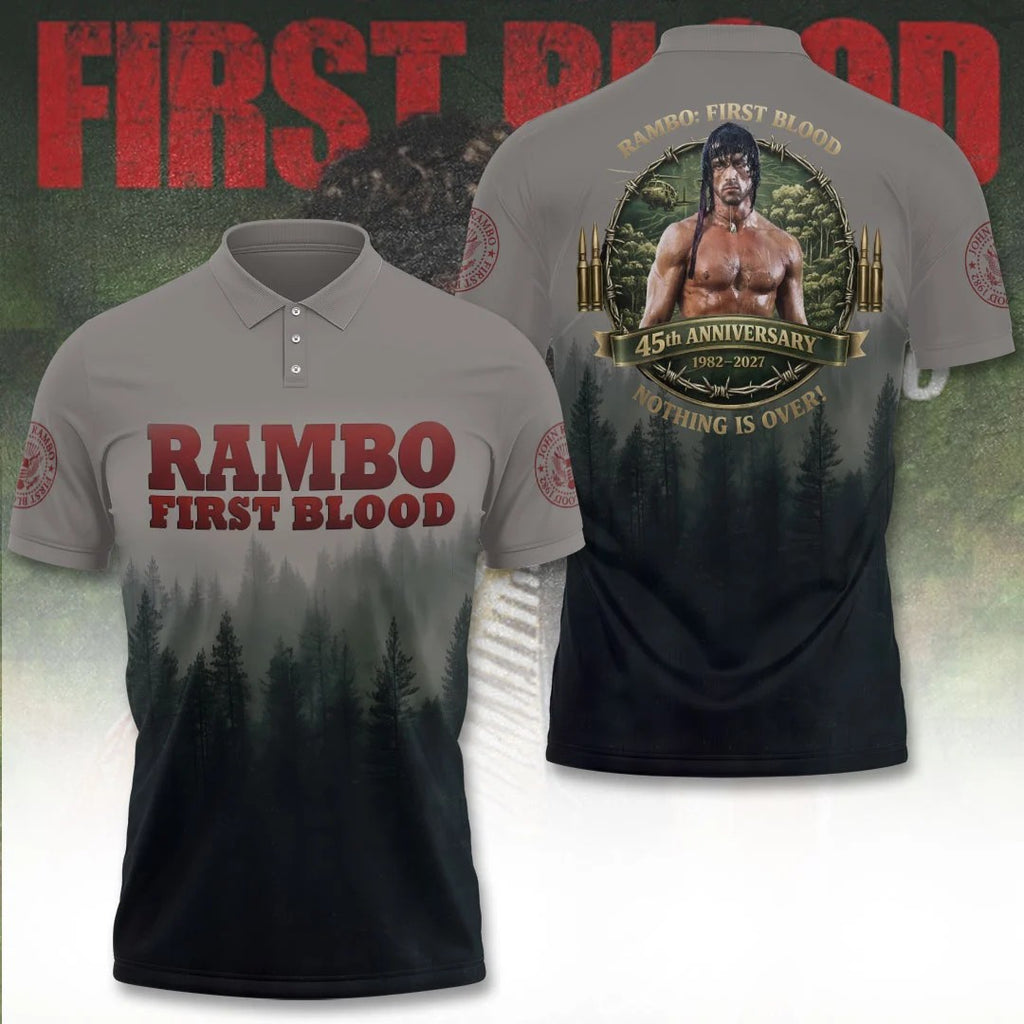 Rambo 45th Anniversary 2027 3D Apparel – TANTN25468