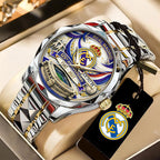 Real Madrid 125th Anniversary Alloy Luxury Quartz Watch – TANTN22762