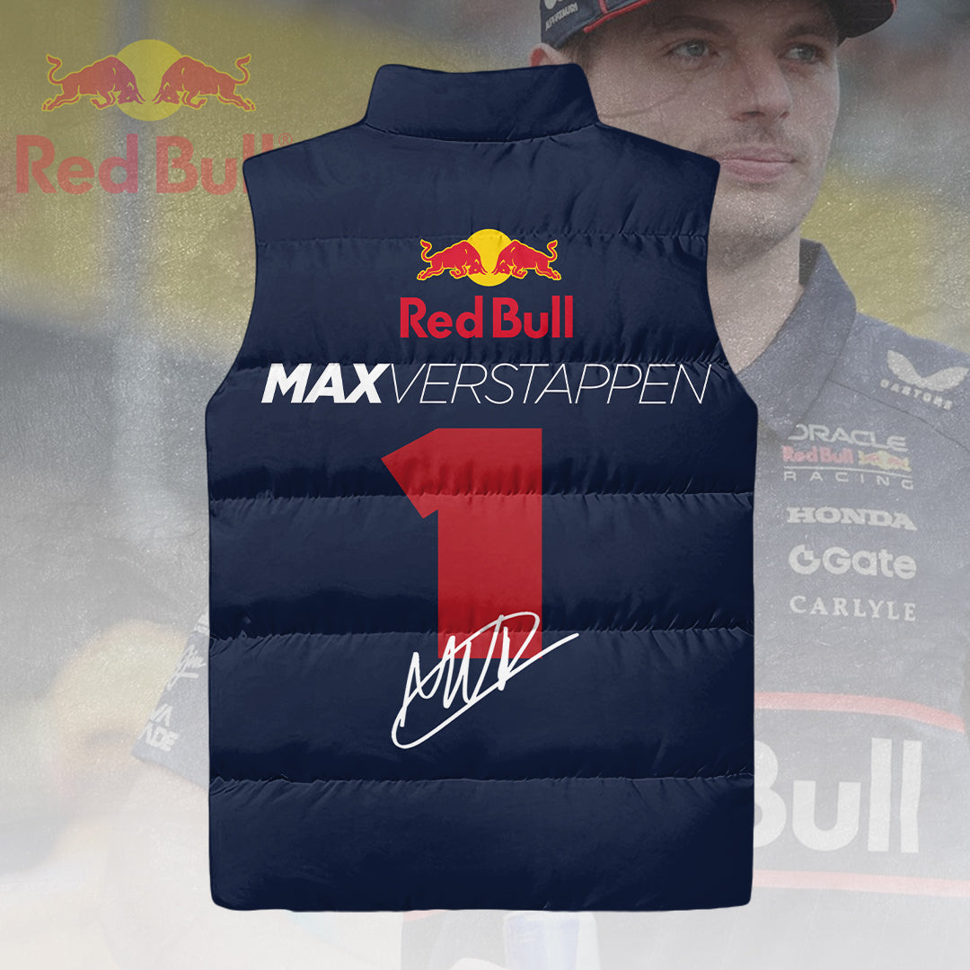 Red Bull Racing x Max Verstappen 3D Sleeveless Down Jacket – HOATT13437