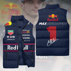 Red Bull Racing x Max Verstappen 3D Sleeveless Down Jacket – HOATT13437