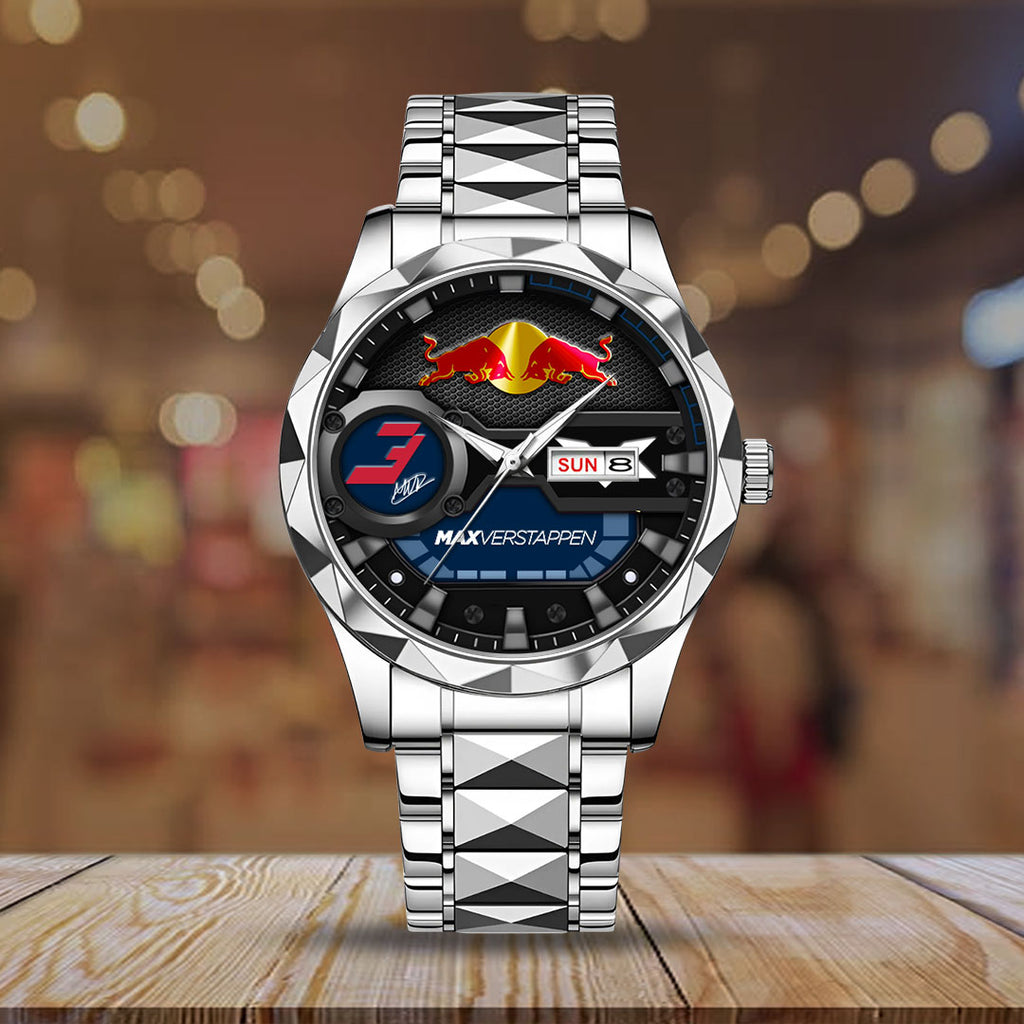 Red Bull Racing x Max Verstappen Alloy Luxury Quartz Watch – HOATT15474