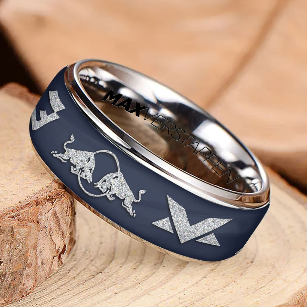 Red Bull Racing x Max Verstappen Custom Alloy Ring – HOATT15472