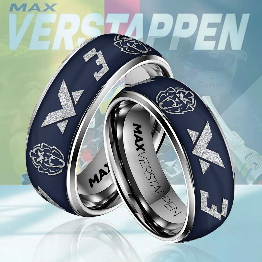 Red Bull Racing x Max Verstappen Custom Alloy Ring – HOATT15656