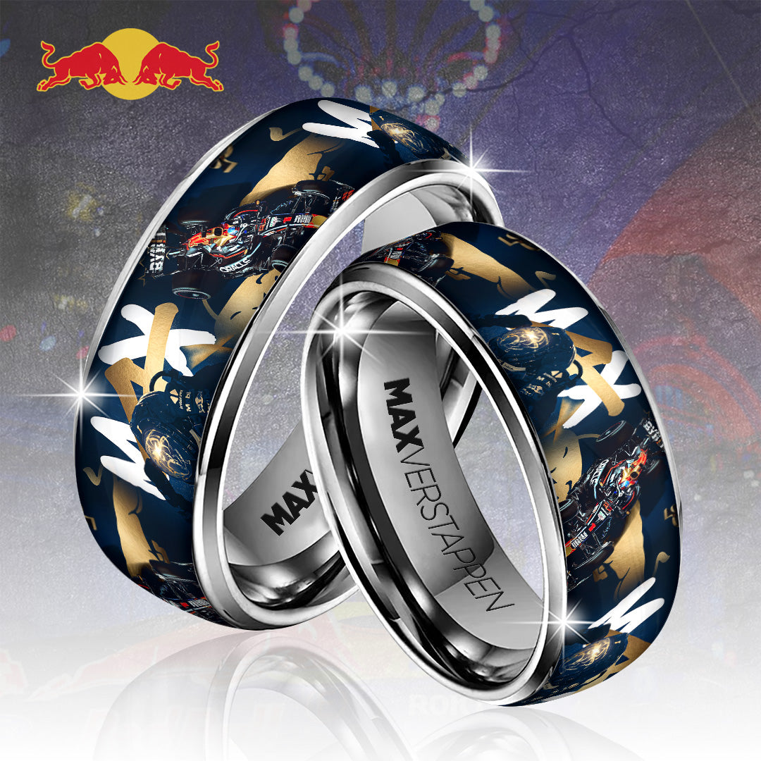 Red Bull Racing x Max Verstappen Custom Alloy Ring – GNE8141