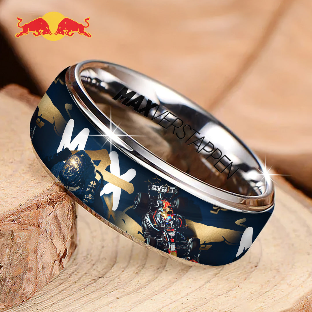 Red Bull Racing x Max Verstappen Custom Alloy Ring – GNE8141