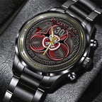 Resident Evil 30th Anniversary Black Stainless Steel Watch – TMTHU4606