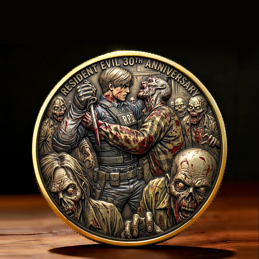 Resident Evil 30th Anniversary Commemorative Coin – TMTHU4545