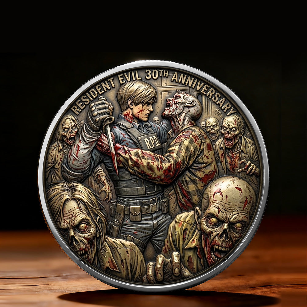 Resident Evil 30th Anniversary Commemorative Coin – TMTHU4545