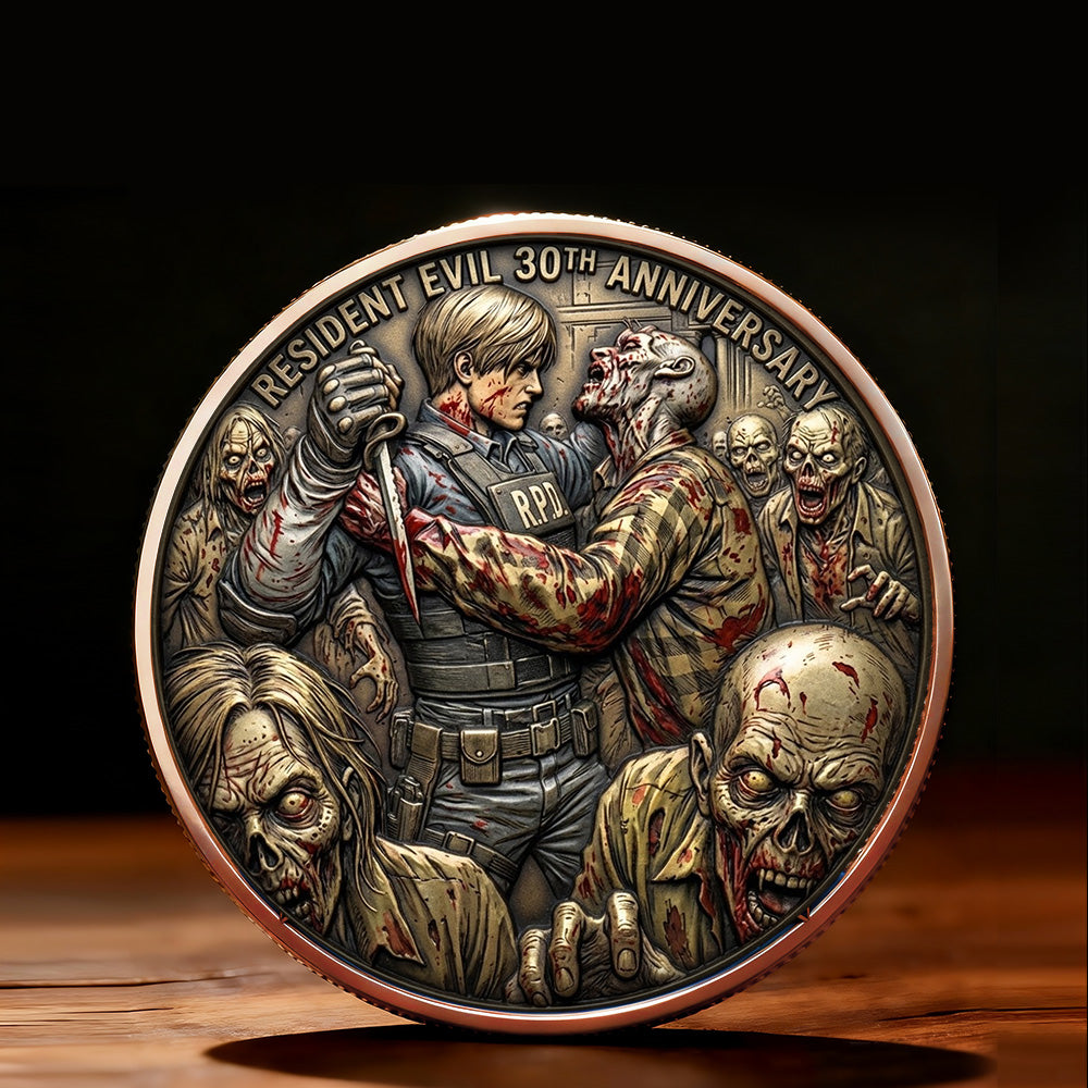 Resident Evil 30th Anniversary Commemorative Coin – TMTHU4545