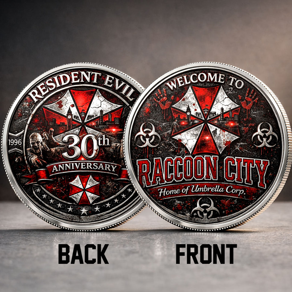 Resident Evil 30th Anniversary Commemorative Coin – TMTHU4830
