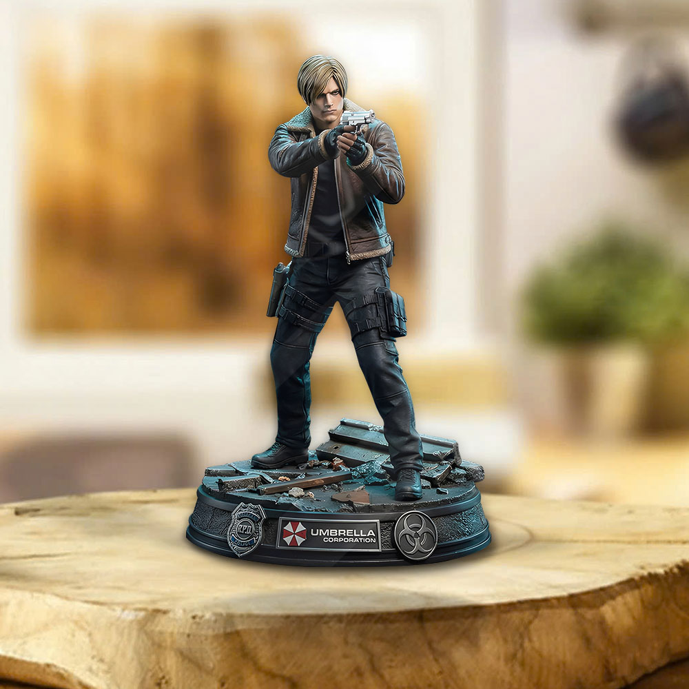 Resident Evil 30th Anniversary Custom Shape Acrylic Plaque – TANTN21443
