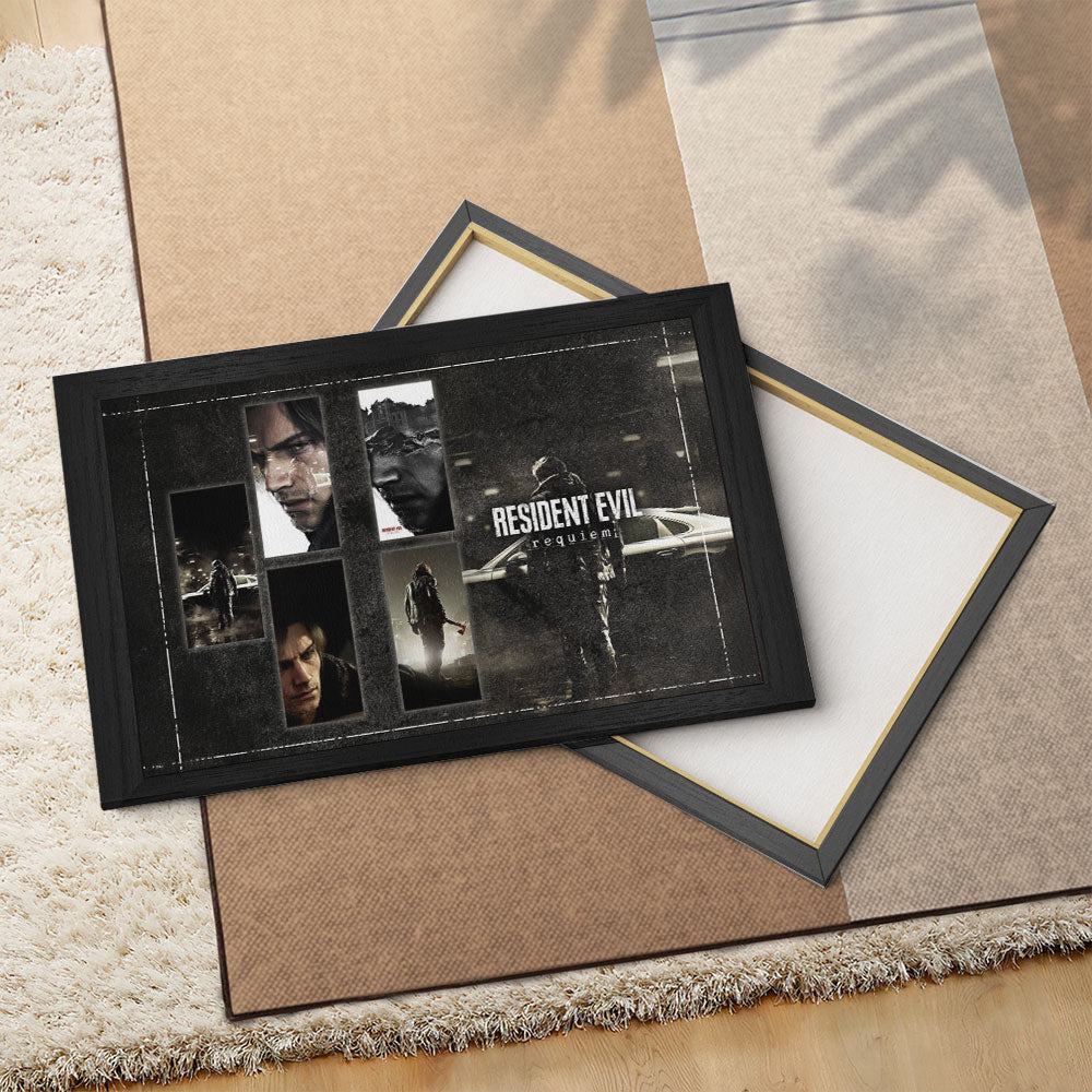 Resident Evil Rectangle Canvas With Inner Frame – TMTHU4596