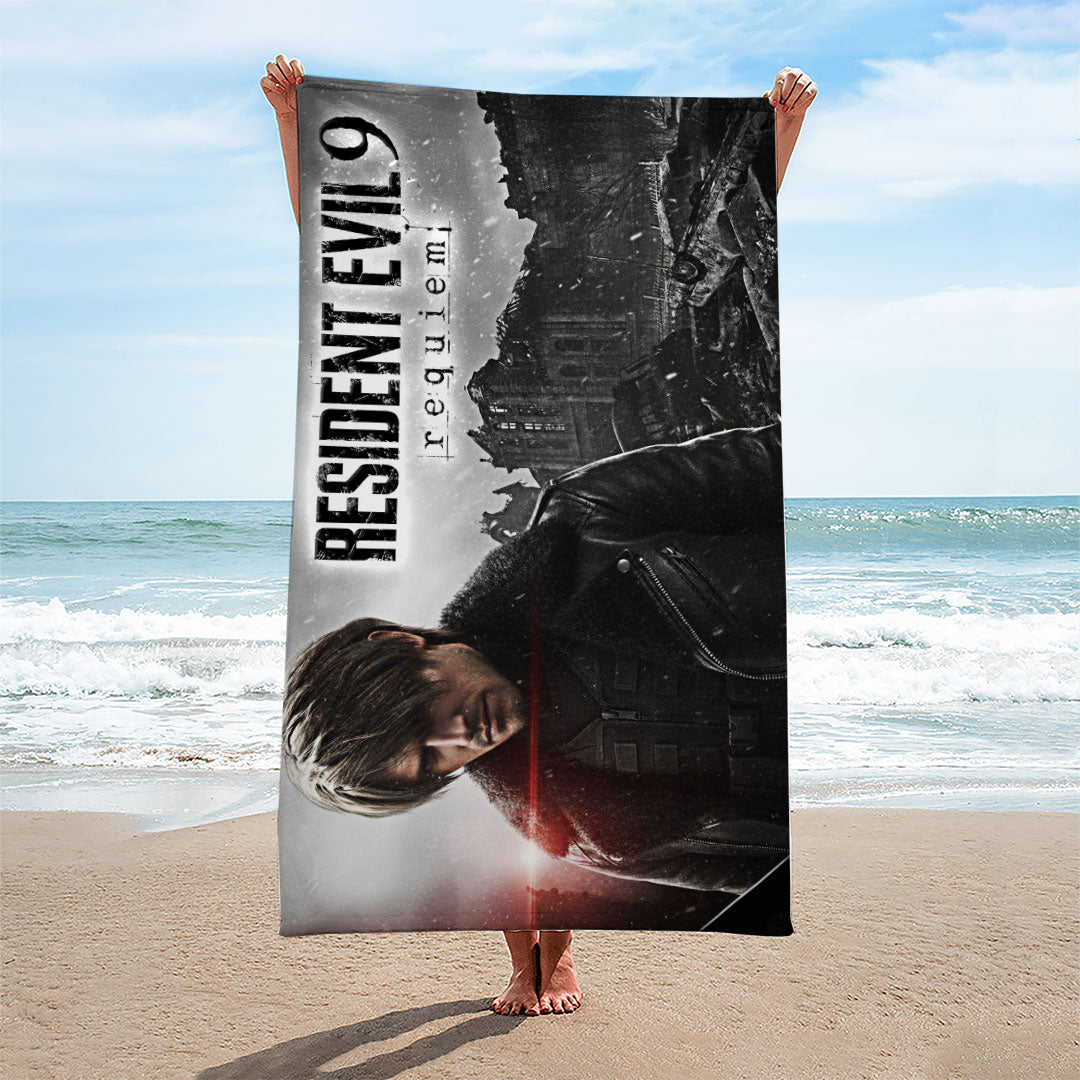 Resident Evil Requiem Rectangle Beach Towel – HOATT16487