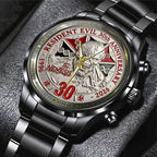 Resident Evil Requiem Black Stainless Steel Watch – TANTN21914