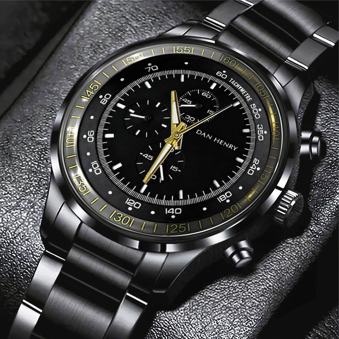 Resident Evil Requiem Black Stainless Steel Watch – TANTN22224