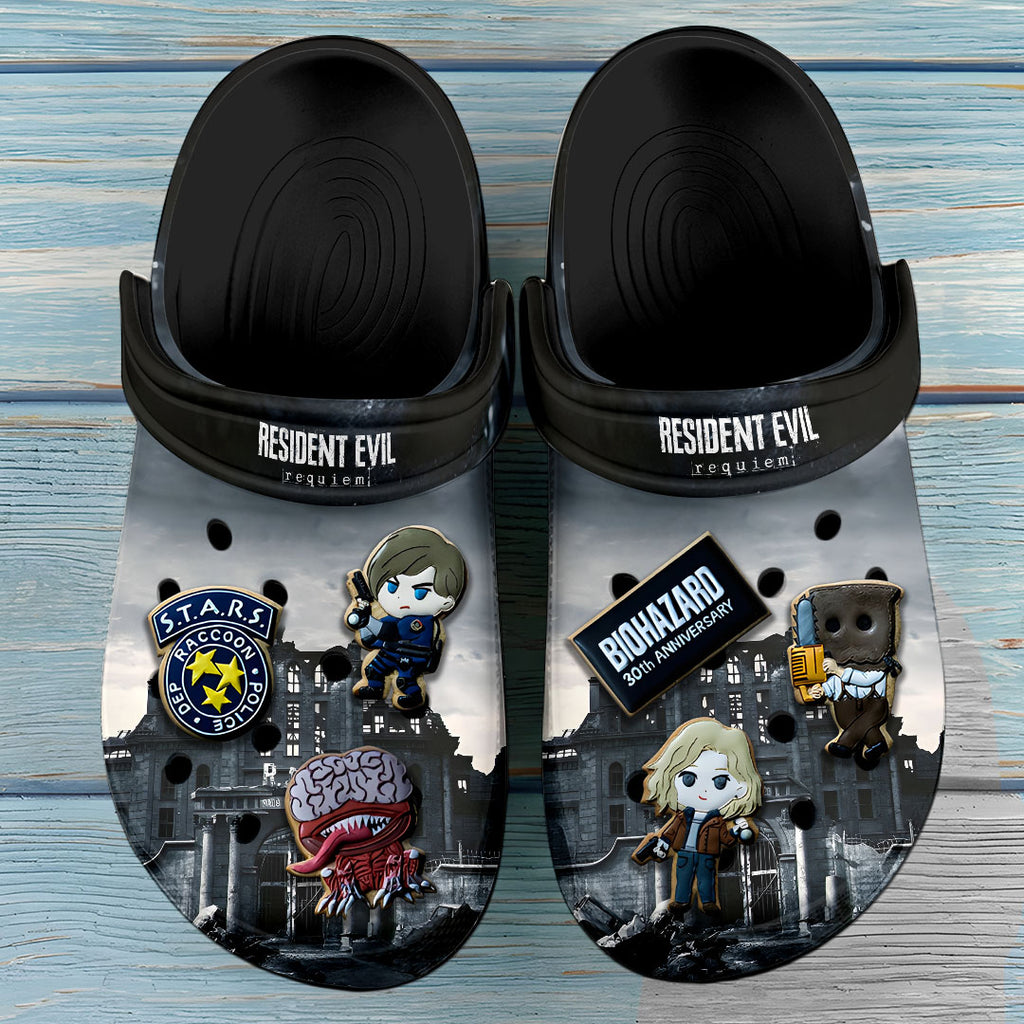 Resident Evil Requiem Custom Clogs – TANTN21505