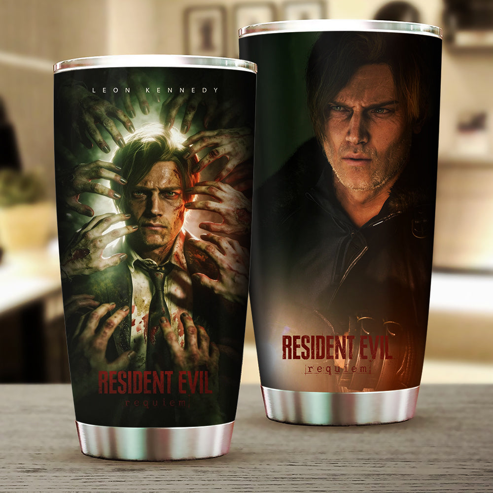 Resident Evil Requiem x Leon Scott Kennedy Tumbler Cup – TMTHU4223