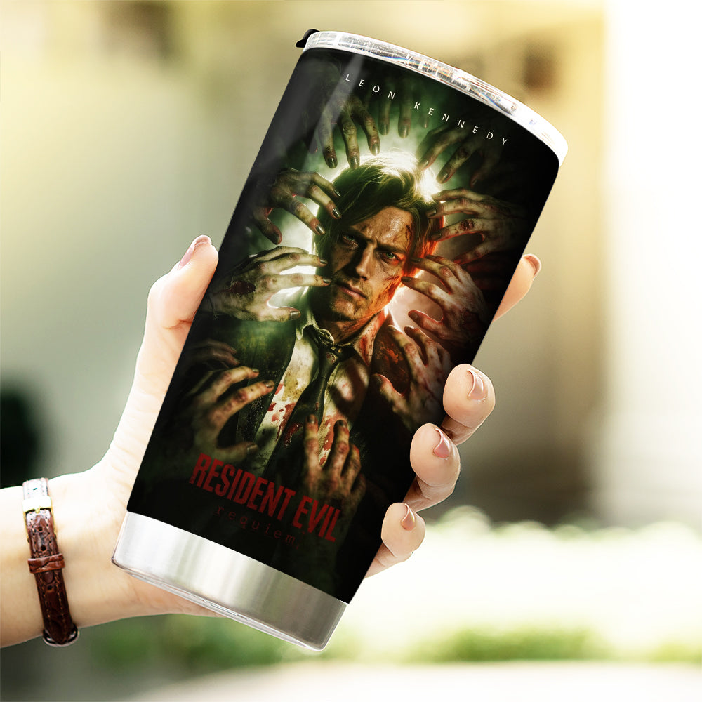Resident Evil Requiem x Leon Scott Kennedy Tumbler Cup – TMTHU4223