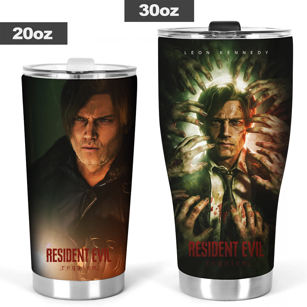 Resident Evil Requiem x Leon Scott Kennedy Tumbler Cup – TMTHU4223