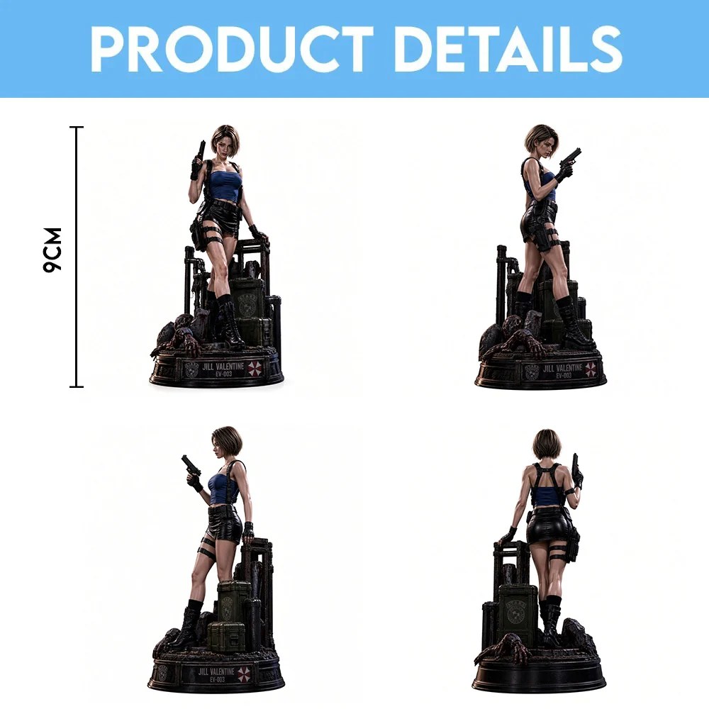 Resident Evil x Jill Valentine 3D Collectible Vinyl Figure – TANTN26220