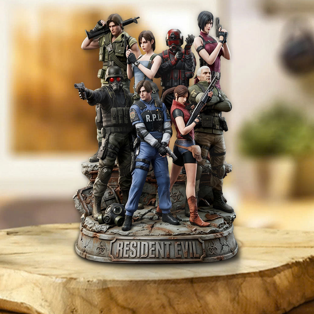 Resident Evil Custom Shape Acrylic Plaque – TMTHU4357