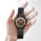 Resident Evil 30th Anniversary Black Stainless Steel Watch – TMTHU4264