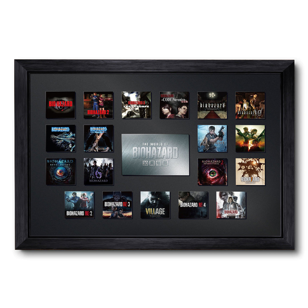 Resident Evil 30th Anniversary Rectangle Canvas With Inner Frame – GNE7272