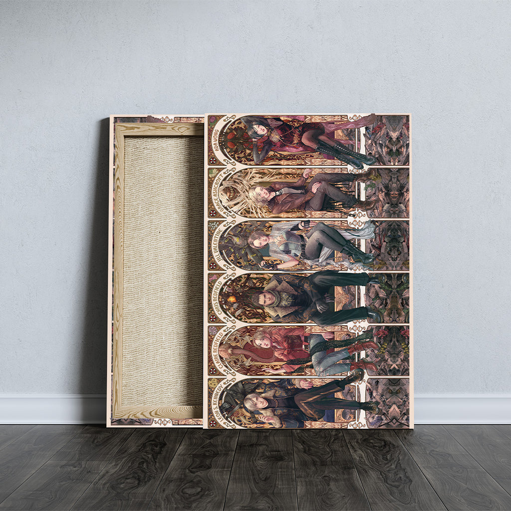 Resident Evil 30th Anniversary Rectangle Canvas With Inner Frame – GNE5305