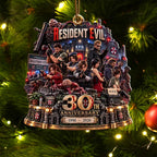 Resident Evil 30th Anniversary Custom Shape 2-side Printed Acrylic Ornament – HOATT21385