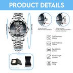 Resident Evil Requiem Alloy Luxury Quartz Watch – GNE5339