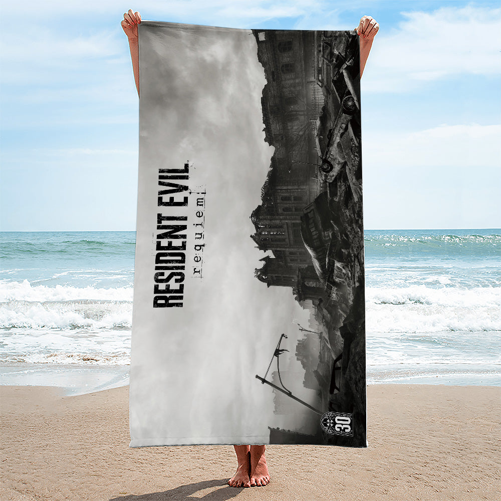 Resident Evil Requiem Rectangle Beach Towel – GNE5292