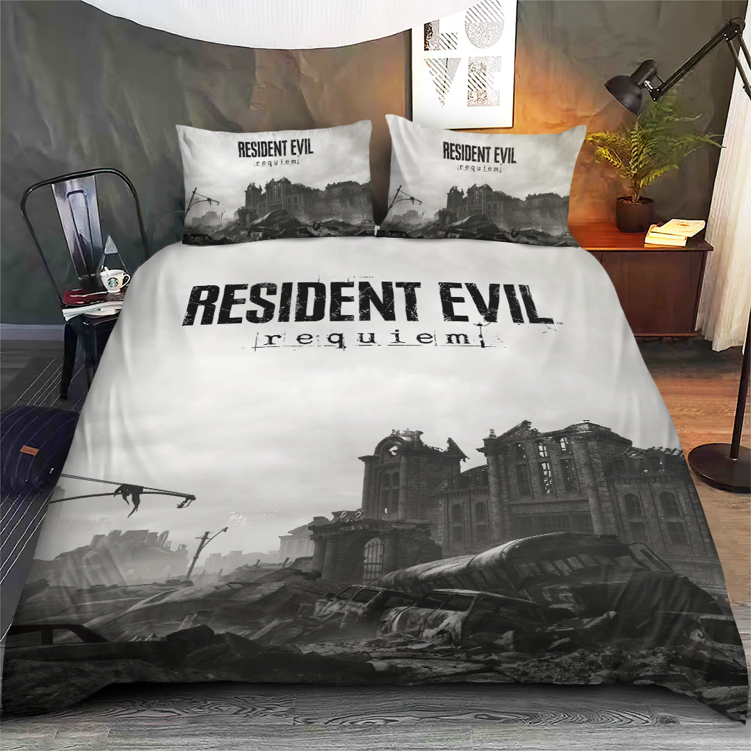 Resident Evil Requiem 3-Piece Duvet Bedding Set – GNE5879