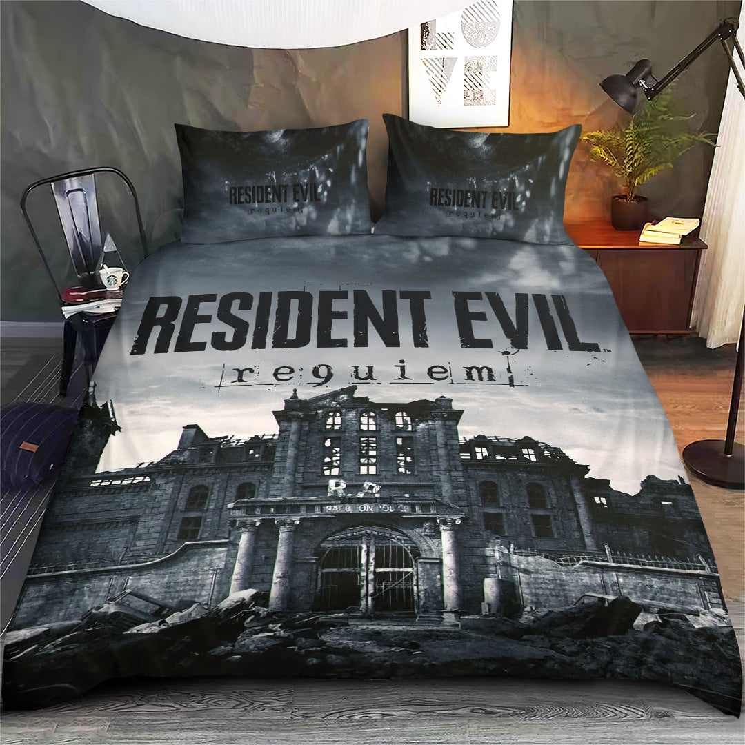 Resident Evil Requiem 3-Piece Duvet Bedding Set – GNE5880