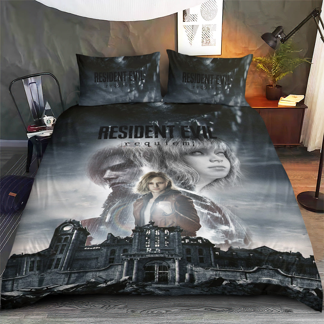 Resident Evil Requiem 3-Piece Duvet Bedding Set – GNE5882