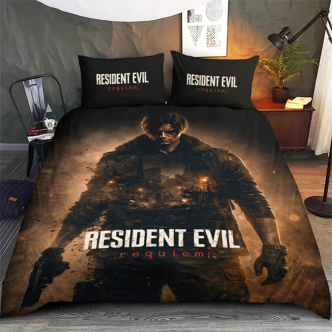 Resident Evil Requiem 3-Piece Duvet Bedding Set – GNE5883
