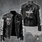Resident Evil Requiem Motorcycle Leather Jacket – GNE5563