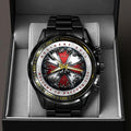 Resident Evil Requiem Black Stainless Steel Watch – HOATT16552