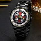 Resident Evil Requiem Black Stainless Steel Watch – HOATT16552