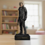 Resident Evil Requiem x Leon Scott Kennedy Custom Shape Acrylic Plaque – GNE5306